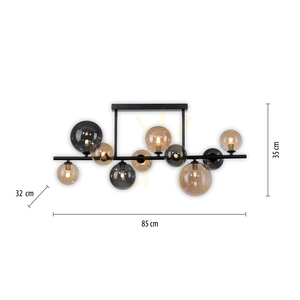 POPSICLE Plafond 6583-18 Vopsit 10xG9 8 POPSICLE Plafond 6583-18 Vopsit 10xG9 small 8