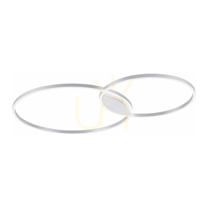 Q-KATE Plafond 6590-95 Argint 2xLED 6 Q-KATE Plafond 6590-95 Argint 2xLED small 6