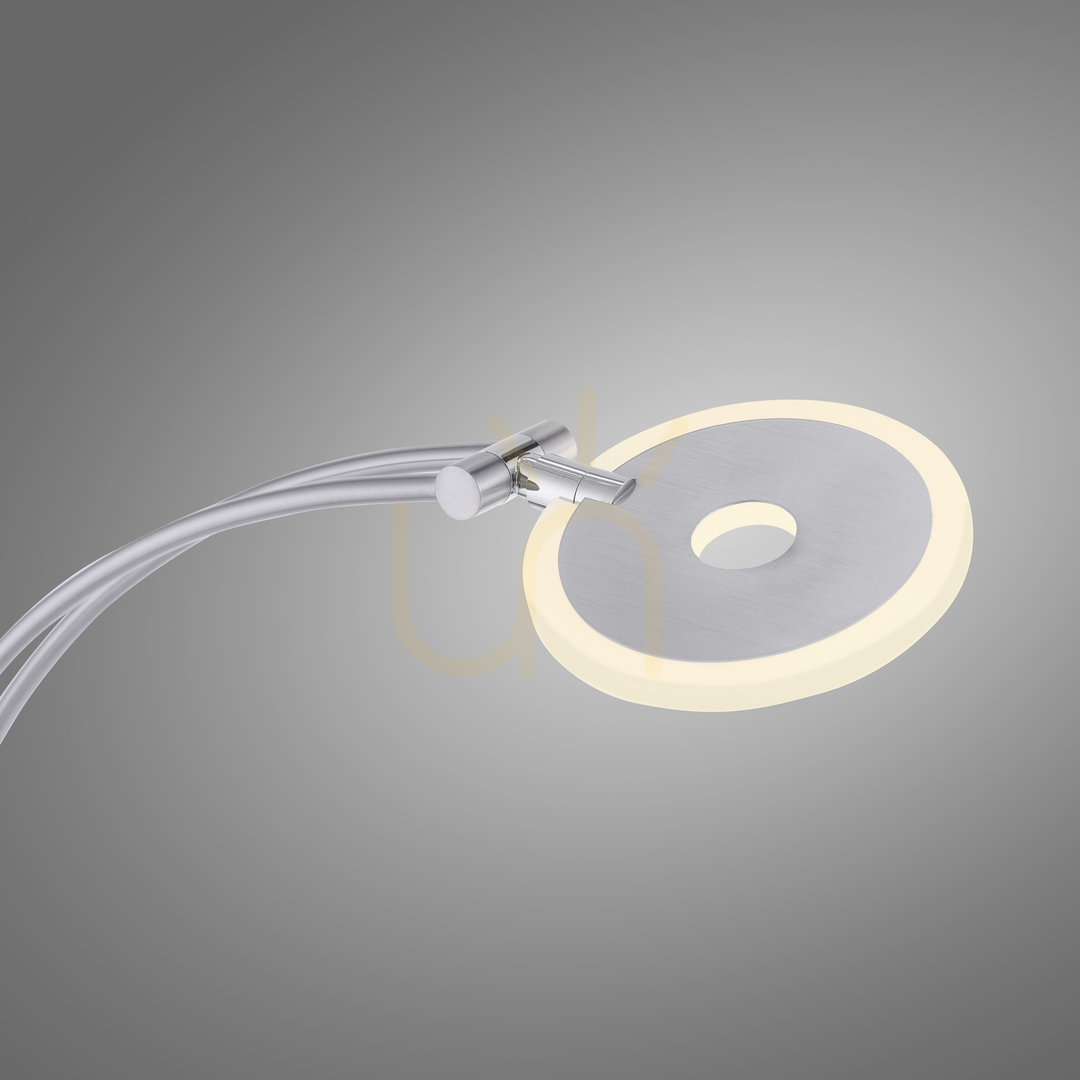 Spectacol Lampă de podea ARTUR 673-55 Silver 3xLED Lampă de podea ARTUR 673-55 Silver 3xLED