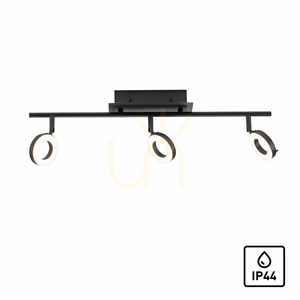 Plafon SILEDA 6785-13 Negru 3xLED small 1