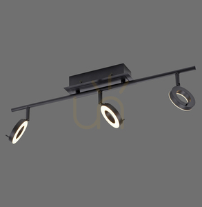 Plafon SILEDA 6785-13 Negru 3xLED small 0