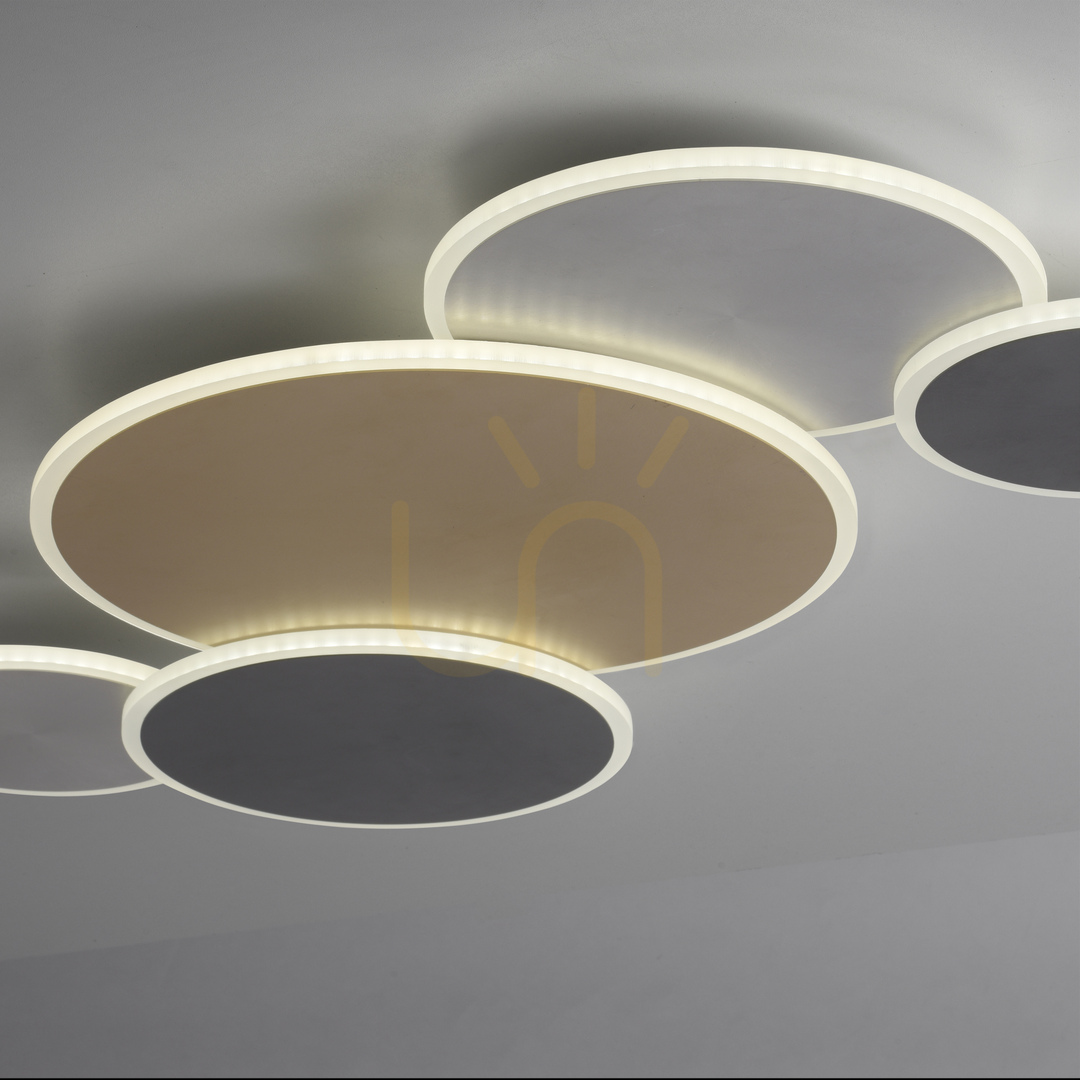 Spectacol Lampă de perete Q-PIATO 8008-70 Multicolor 5xLED Lampă de perete Q-PIATO 8008-70 Multicolor 5xLED