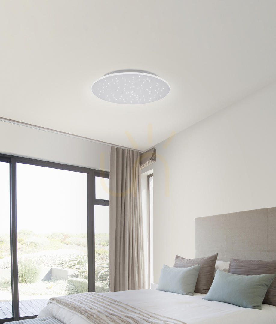 previzualizare Plafond Q-NIGHTSKY 8037-95 Argint 1xLED Plafond Q-NIGHTSKY 8037-95 Argint 1xLED