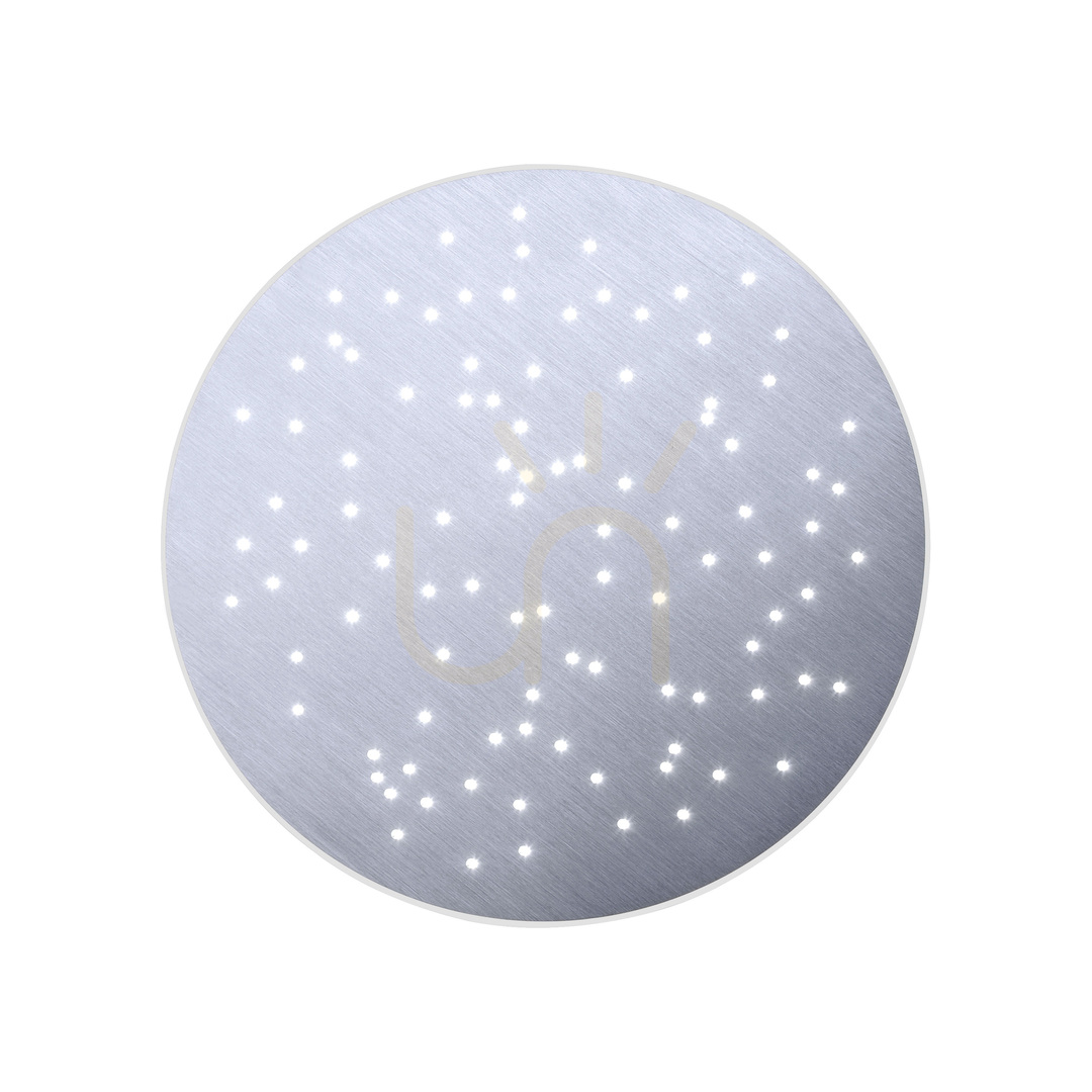 Spectacol Plafond Q-NIGHTSKY 8037-95 Argint 1xLED Plafond Q-NIGHTSKY 8037-95 Argint 1xLED