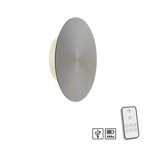 AKKU-PUNTUA lampă de perete 8152-15 Gri 1xLED small 1