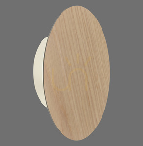 AKKU-PUNTUA lampă de perete 8152-79 Wood 1xLED small 0