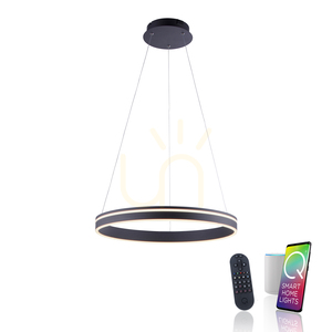 Q-VITO 8411-13 Antracit 1xLED Lampă suspendată small 1