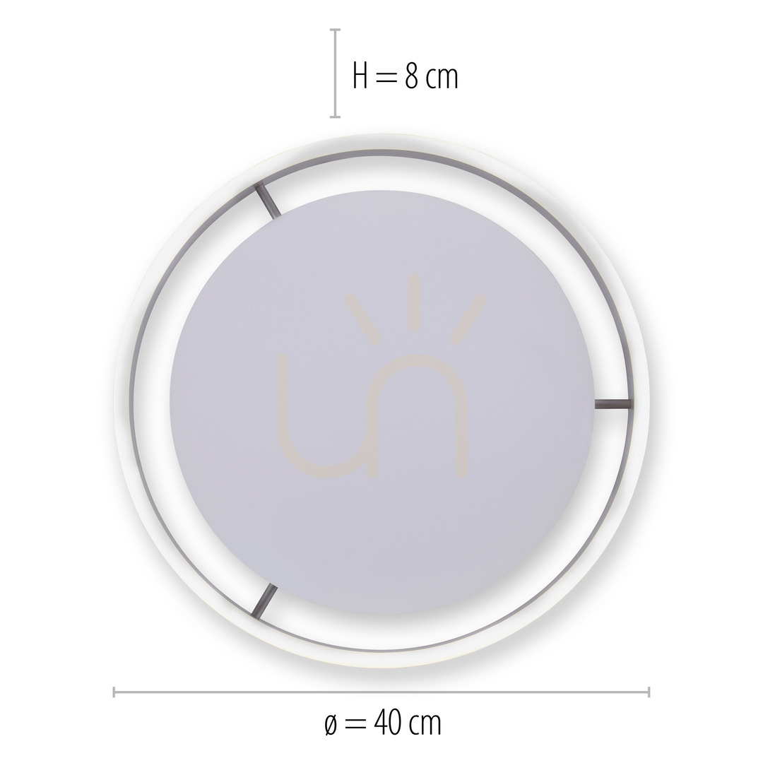 previzualizare Plafond Q-VITO 8414-13 Antracit 1xLED Plafond Q-VITO 8414-13 Antracit 1xLED