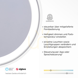 Plafond Q-VITO 8416-55 Argint 1xLED small 3