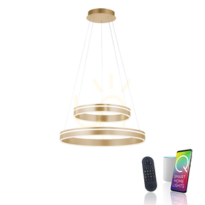 Q-VITO 8420-60 Brown 2xLED Lampă suspendată 1 Q-VITO 8420-60 Brown 2xLED Lampă suspendată small 1