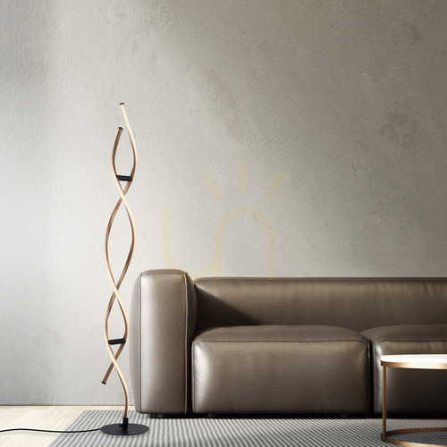 Verifica Lampadar Paul Neuhaus Polina 9140-18, negru și alamă