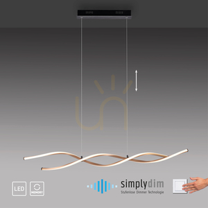 POLINA Lampă suspendată 9142-18 negru 2xLED 12 POLINA Lampă suspendată 9142-18 negru 2xLED small 12