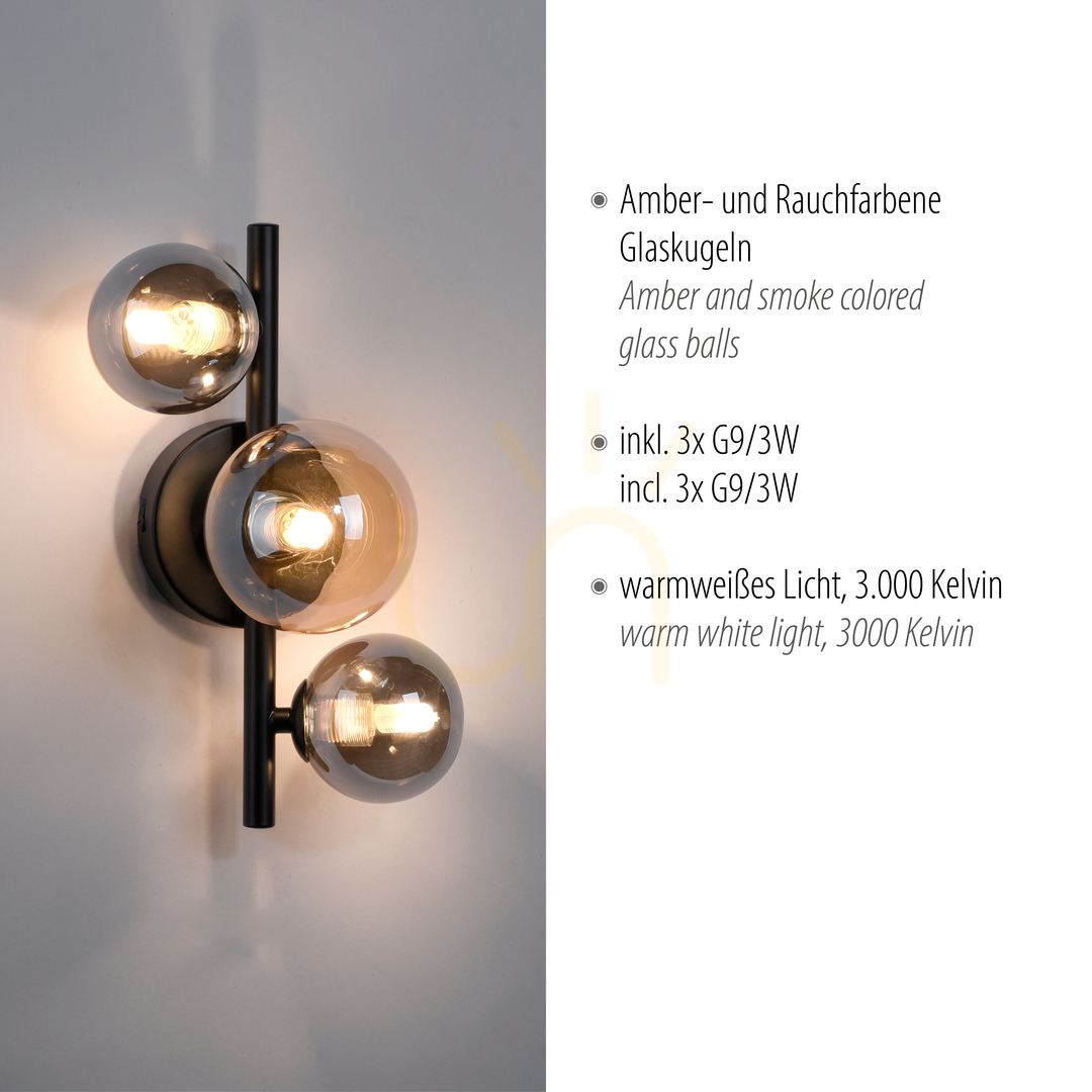 Afişa POPSICLE 9583-18 Lampă de perete 3xG9 colorată POPSICLE 9583-18 Lampă de perete 3xG9 colorată