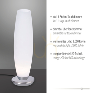 TYRA Lampă de masă 4027-55 Argint 1xG9 small 3