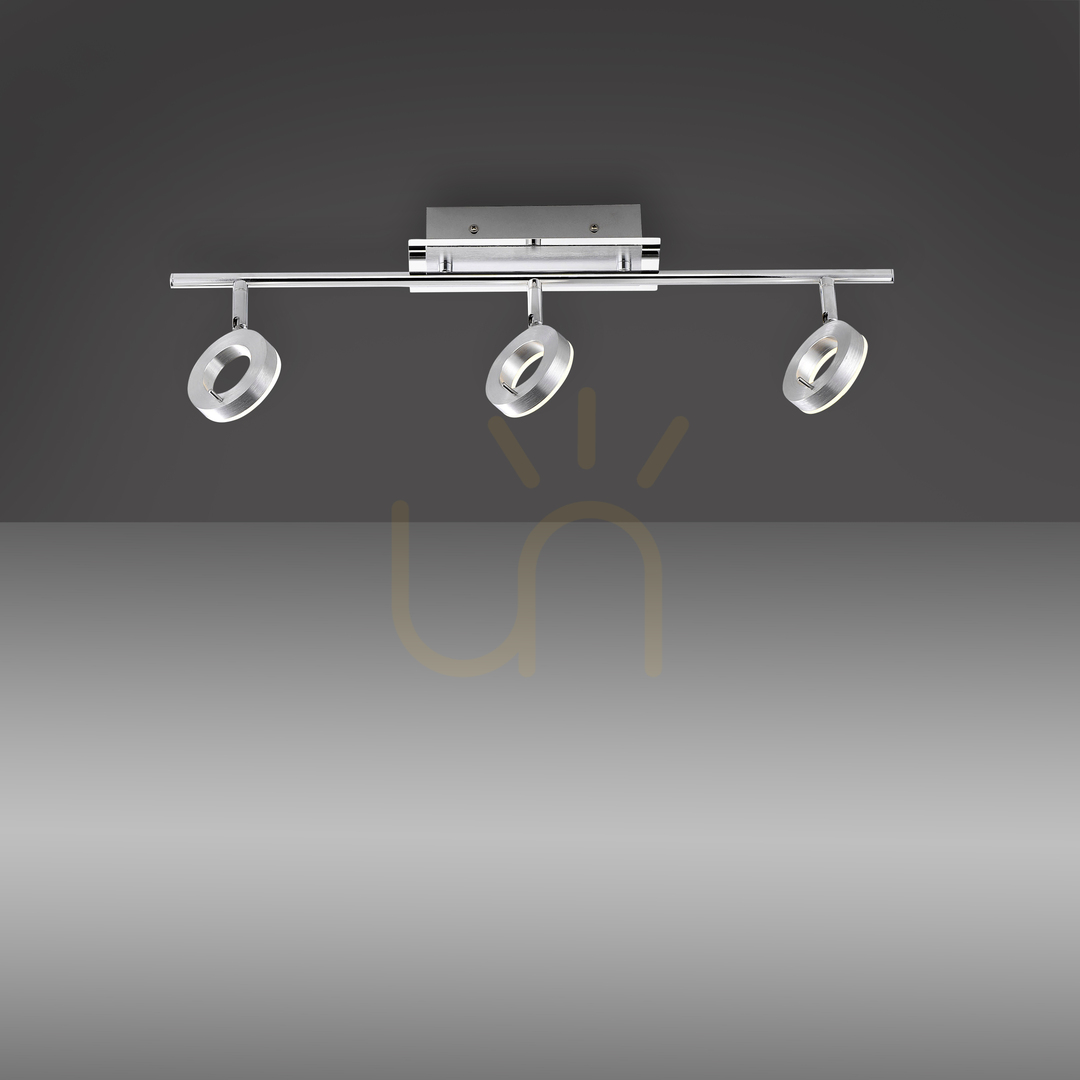 Spectacol Plafon SILEDA 6785-96 Argint 3xLED Plafon SILEDA 6785-96 Argint 3xLED