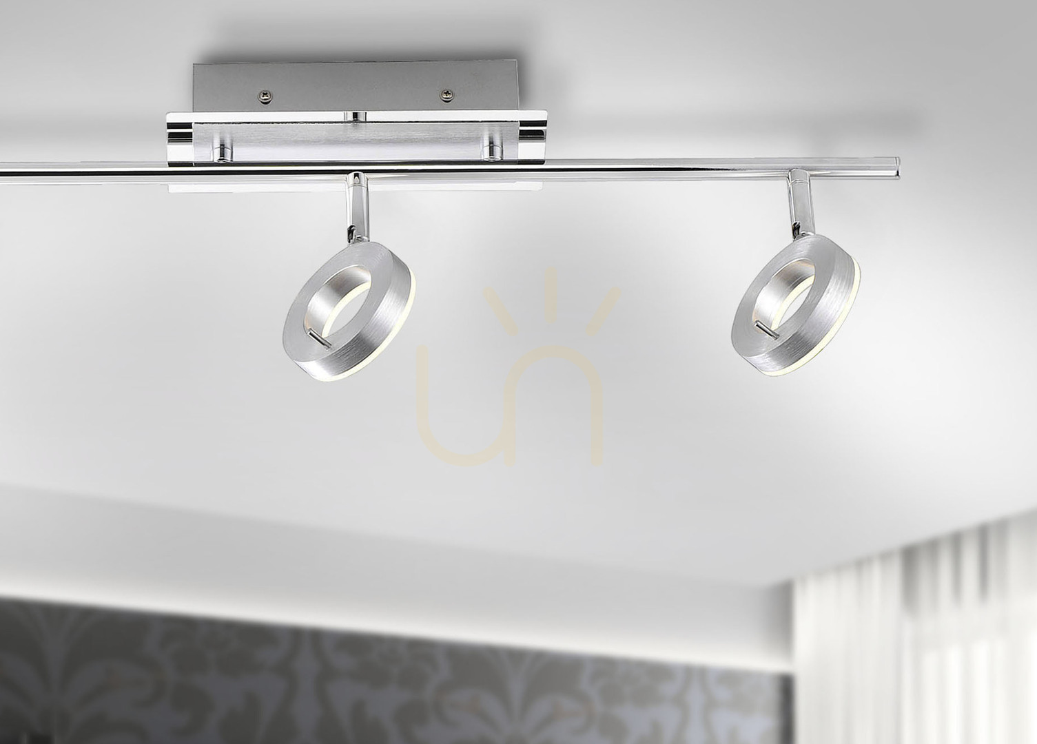 Afişa Plafon SILEDA 6785-96 Argint 3xLED Plafon SILEDA 6785-96 Argint 3xLED