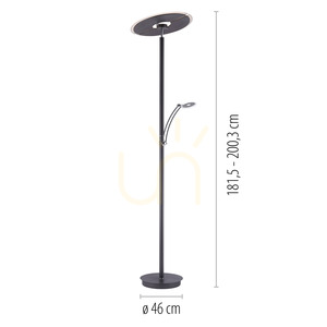 ARTUR Lampă de podea 673-13 Antracit 1xLED 8 ARTUR Lampă de podea 673-13 Antracit 1xLED small 8