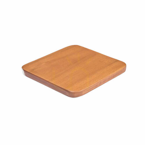 Verifica Suport pahar BAZAR BIZAR din lemn mahon neted 10x10 cm