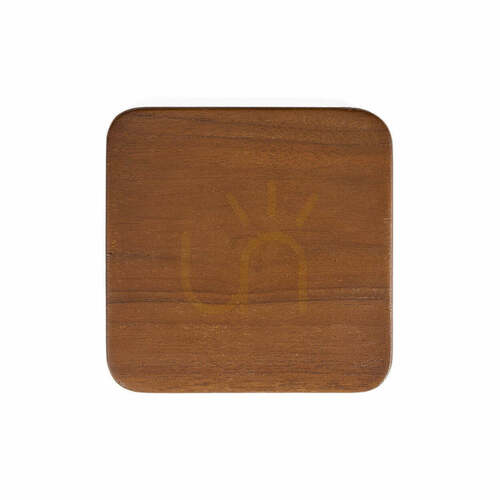 Verifica Suport pahar BAZAR BIZAR, maro închis, 10x10 cm, Material Coaster