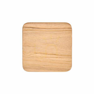 Suport pahar BAZAR BIZAR, material natural, rustic, 10x10 cm small 0