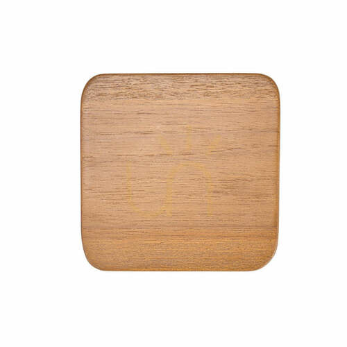 Verifica Suport pahar BAZAR BIZAR, maro deschis, 10x10 cm, lemn neted