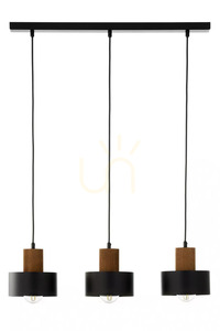 Lampă suspendată Sigma RIF WOOD 3 negru lemn 3xE27 SKU 41862 0 Lampă suspendată Sigma RIF WOOD 3 negru lemn 3xE27 SKU 41862 small 0