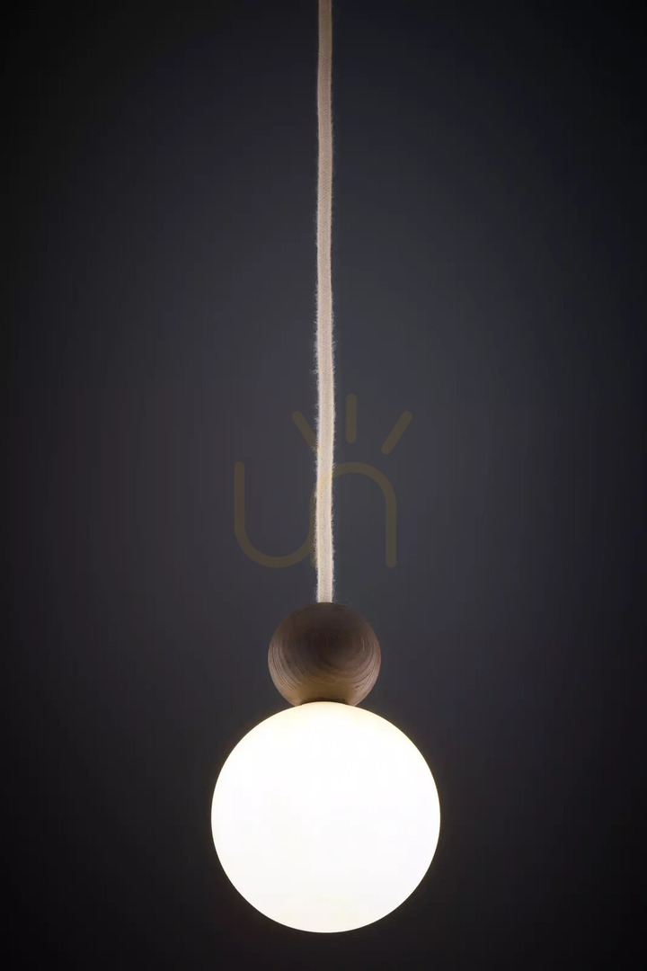 Afişa Lampă suspendată Sigma RONA lemn maro 15 cm SKU 41675 Lampă suspendată Sigma RONA lemn maro 15 cm SKU 41675