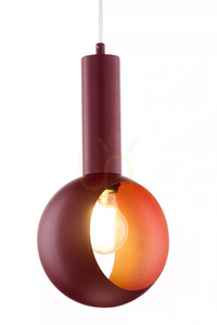 Lampă suspendată Sigma VITRUM maro E27 17 cm 41636 small 4