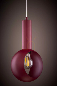 Lampă suspendată Sigma VITRUM maro E27 17 cm 41636 small 6