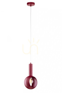 Lampă suspendată Sigma VITRUM maro E27 17 cm 41636 small 0