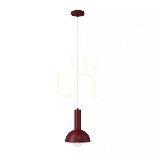 Verifica Lampă suspendată Sigma VITRUM Maroon Ø18 cm E27 SKU 41640