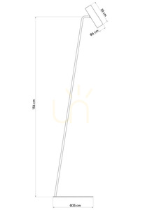 Lampă de podea Sigma LEDA cărămidă 170 cm GU10 SKU 41741 1 Lampă de podea Sigma LEDA cărămidă 170 cm GU10 SKU 41741 small 1