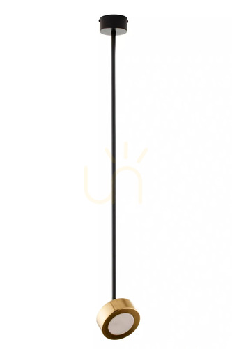 Verifica Lampă pendantiv Sigma BAR 1 negru auriu 82 cm 41643