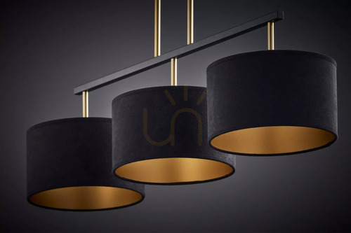 Verifica Lampă pendul Sigma MARII 3 negru/auriu E27 25 cm 41836