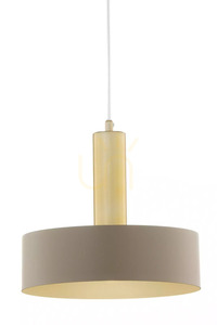 Lampă suspendată Sigma Vitrum Gold bej cald 26 cm E27 SKU 41717 small 0