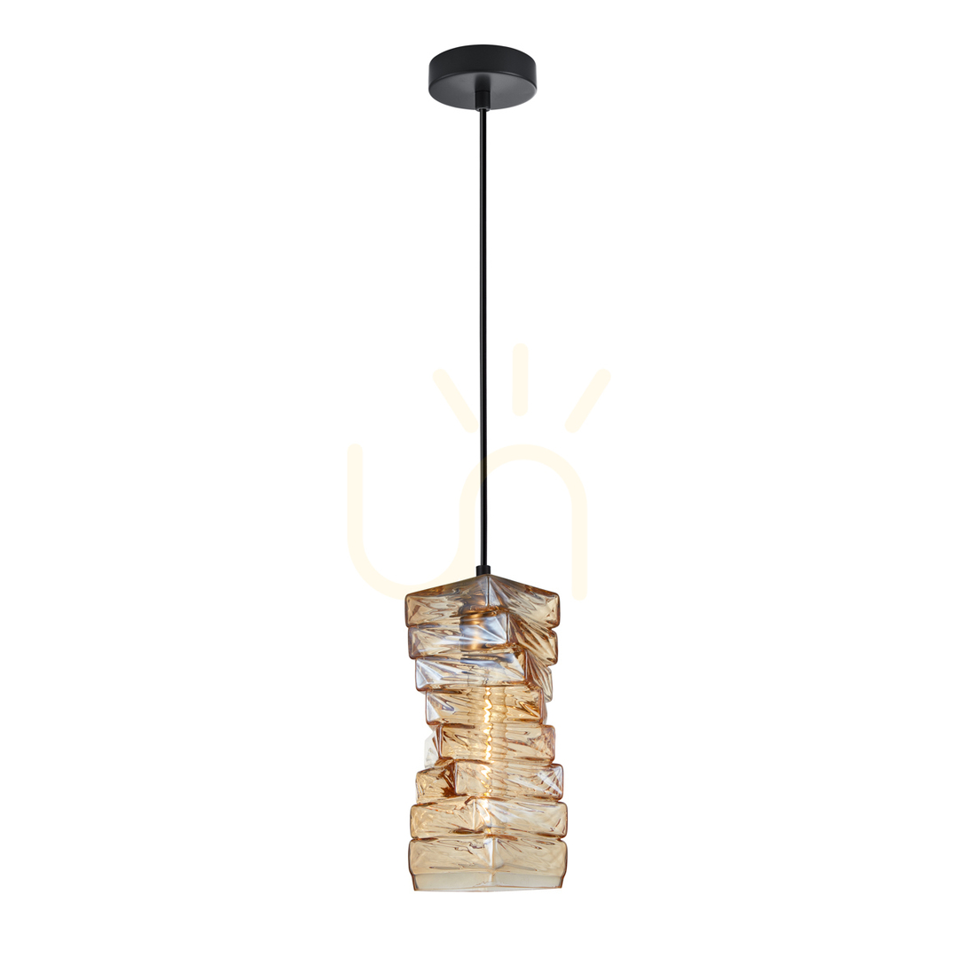 Verifica Pendul Italux Ashtabula negru sticlă E27 40W PND-3219-1-BRO-AMB Pendul Italux Ashtabula negru sticlă E27 40W PND-3219-1-BRO-AMB