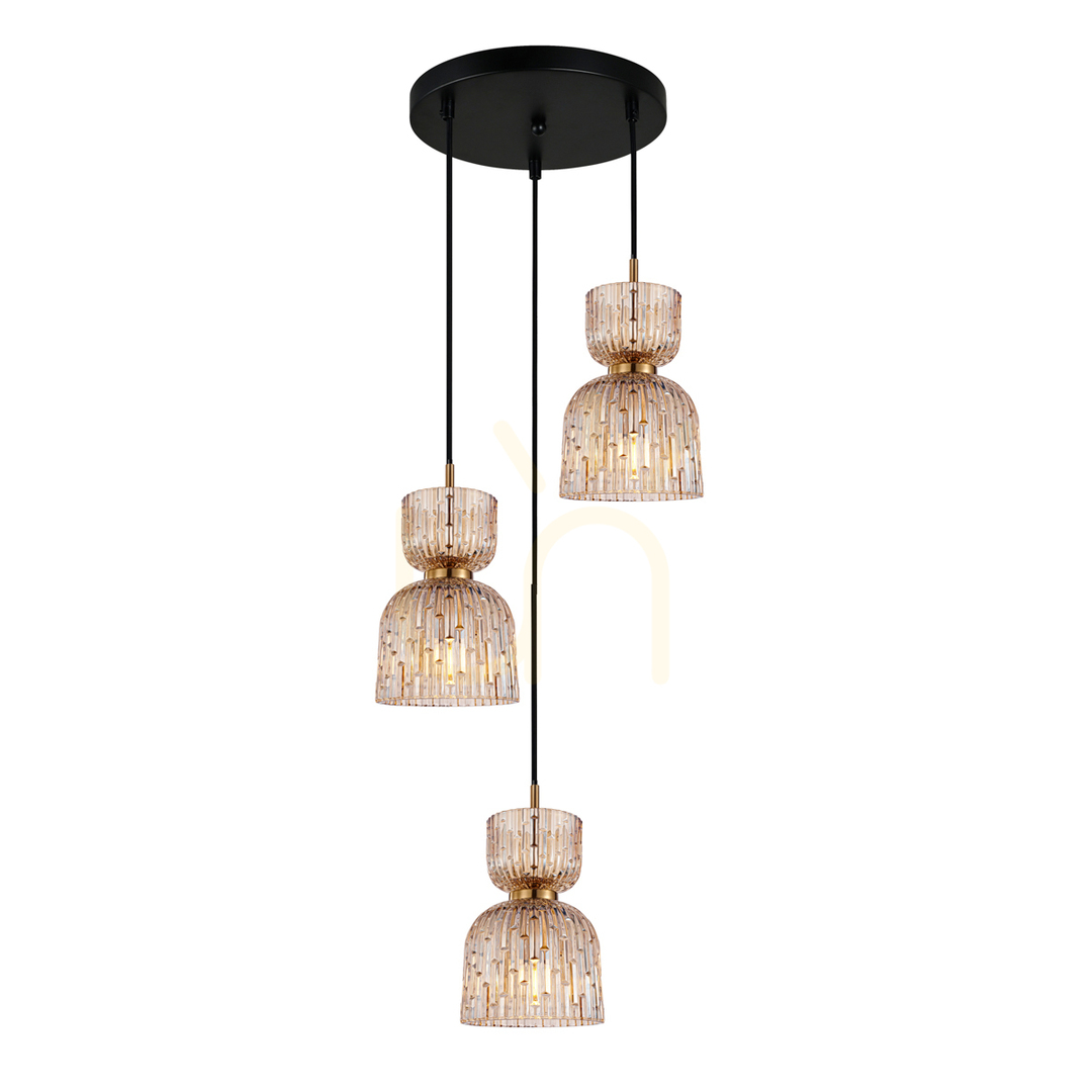 Verifica Lampă suspendată Italux Balme 3xE27 negru chihlimbar sticlă PND-3619-3A-BRO-AMB Lampă suspendată Italux Balme 3xE27 negru chihlimbar sticlă PND-3619-3A-BRO-AMB