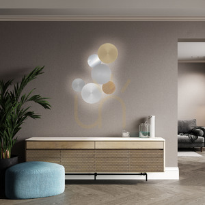 AKKU-PUNTUA 8152-60 Brown 1xLED lampă de perete small 12