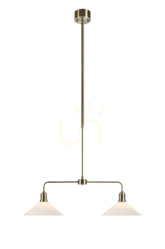 Verifica Pendul Markslojd Vela 2xE27 alb fier 109160