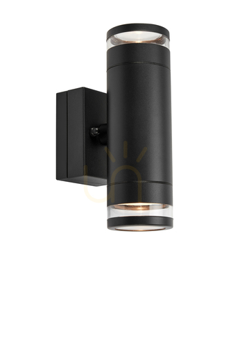 Verifica Aplica perete exterior Markslojd Luno 2xLED negru IP65 109104