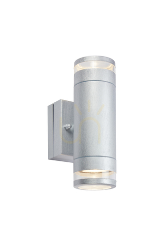 Verifica Lampă de perete exterior LED Markslojd LUNO 2x4.9W IP65 argint 109106
