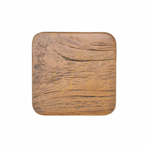 Verifica Suport pentru pahar BAZAR BIZAR Material Coaster Medium Rustic Washed Black din lemn de tec