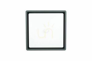 Plafonieră LED de exterior SU-MA BENI BN-KW200 PIR 18 W gri grafit IP65 small 1