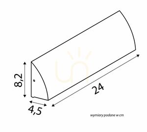 MUR ALU MUA-240 Corp de iluminat pentru fațade. small 3