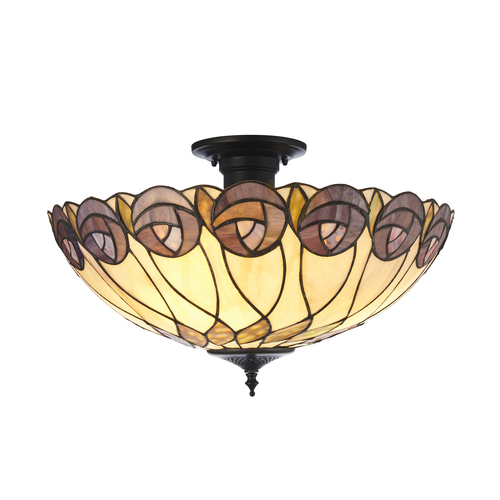 Verifica Hutchinson Tiffany Multicolor plafon lampă 111906 Interioare.