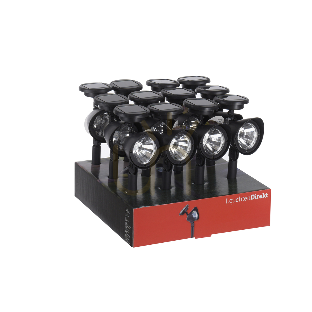 Verifica LEKU-SOL Lampă de grădină 19102-18 negru 3xLED LEKU-SOL Lampă de grădină 19102-18 negru 3xLED