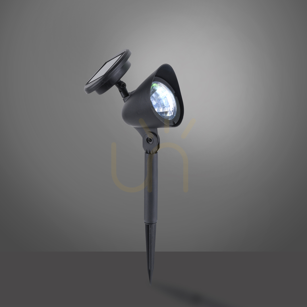 Spectacol LEKU-SOL Lampă de grădină 19102-18 negru 3xLED LEKU-SOL Lampă de grădină 19102-18 negru 3xLED