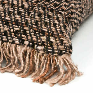 Husă de pernă BAZAR BIZAR Oh My Gee Collection cupru negru 60x60 small 1