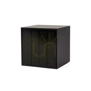 Lampă de perete solară cu LED COB V-TAC 9W, reglabilă, pătrată, neagră, 15x15 cm, IP65, VT-11109, 4000K, 860 lm small 2