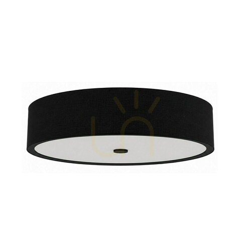 Verifica Plafonieră Zalindro Open Design Highlights alb-negru 6xE27 Ø745 mm acril metal țesătură